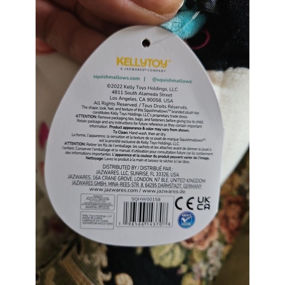 Squishmallows 10" Connor the Cow Day of the Dead Plush Halloween Exclusive RARE - Picture 3 of 7